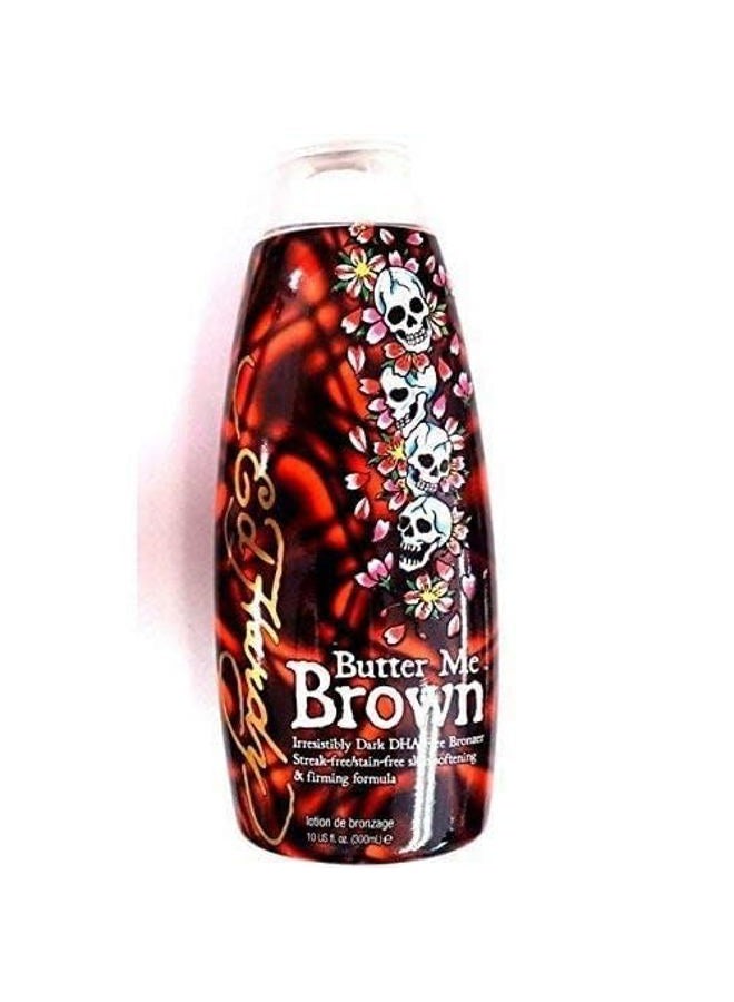 Ed Hardy Butter Me Brown Indoor Tanning Bed Lotion Bronzer 10 Oz - Image 3